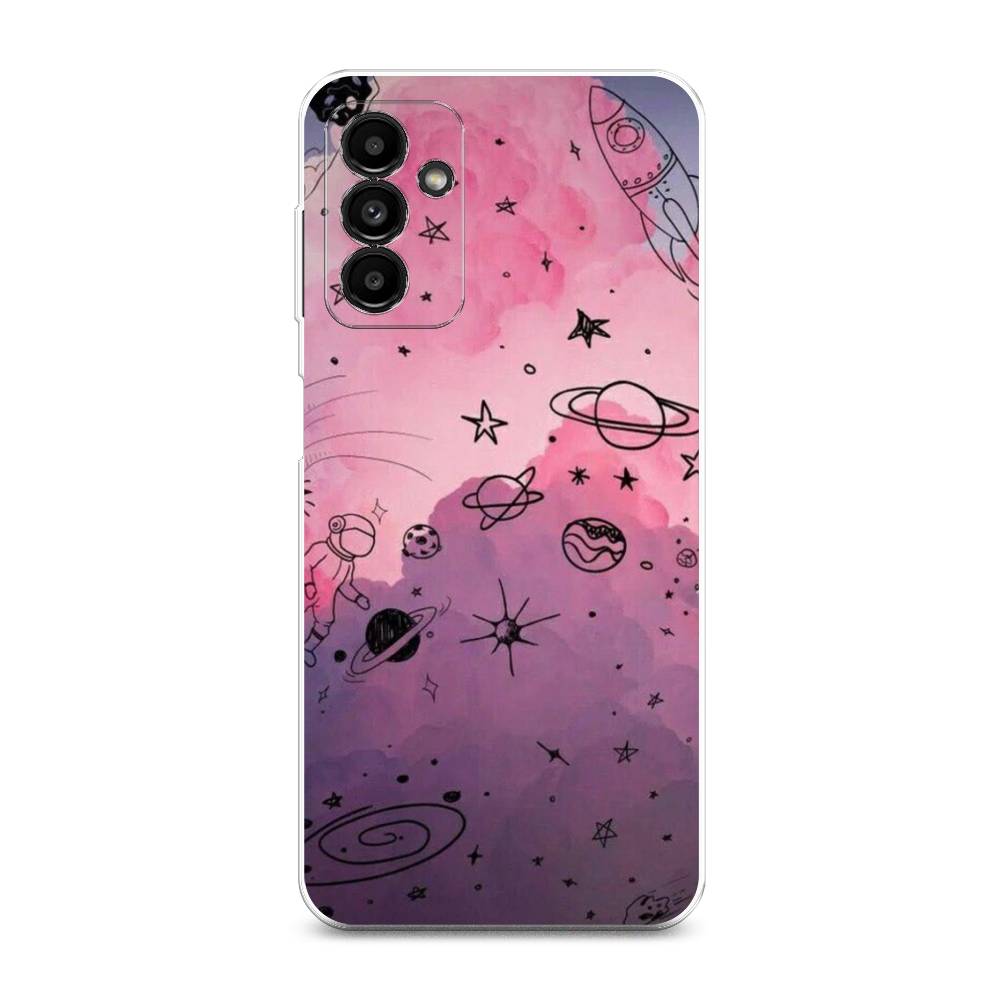 

Чехол Awog на Samsung Galaxy A04s / Самсунг A04s "Радуга планет 3", Разноцветный, 2106450-4