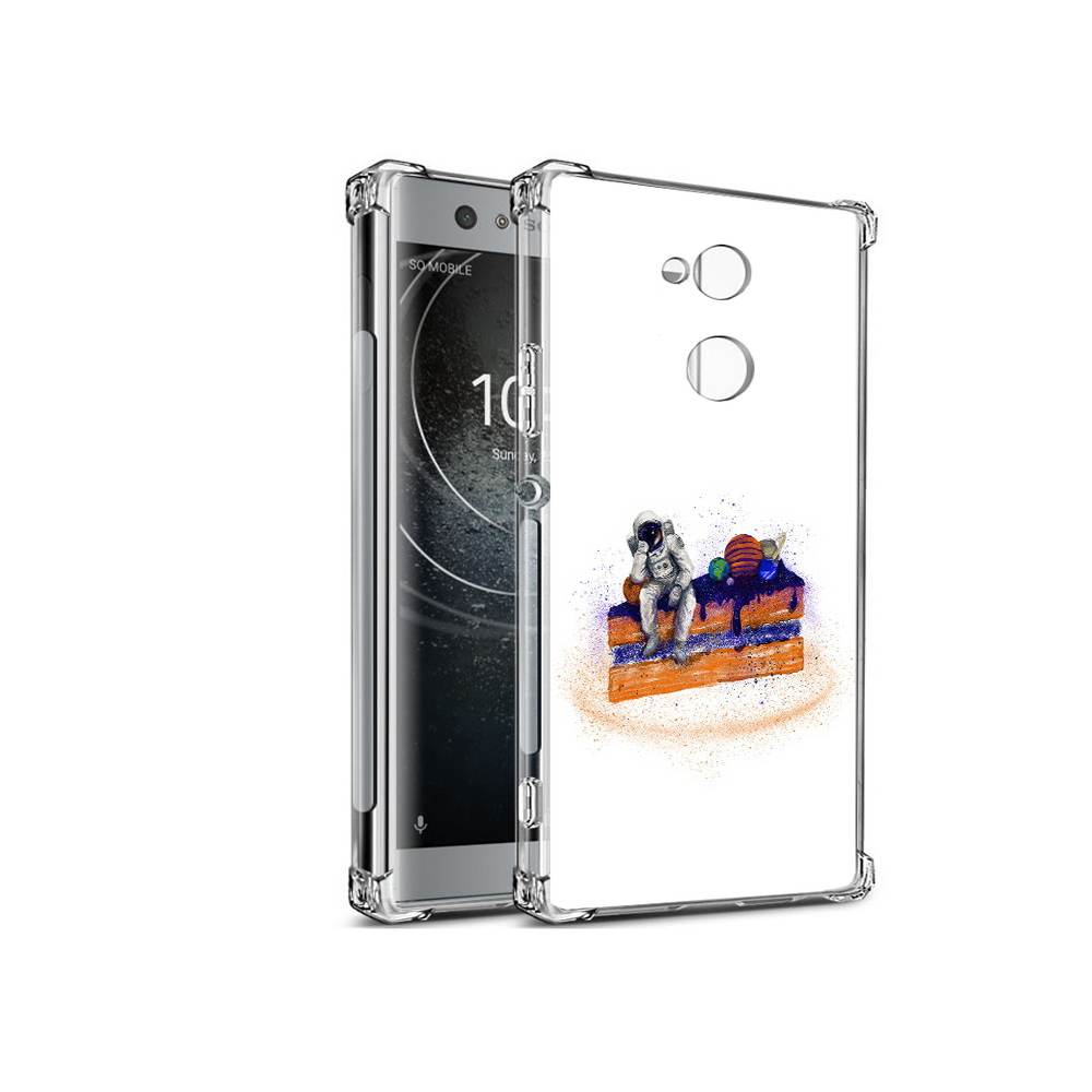 

Чехол MyPads Tocco для Sony Xperia XA2 торт с планетами (PT99627.238.648), Прозрачный, Tocco