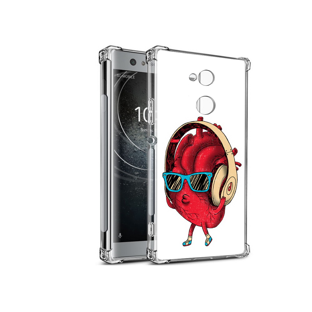 

Чехол MyPads Tocco для Sony Xperia XA2 слушай сердце (PT99627.238.609), Прозрачный, Tocco