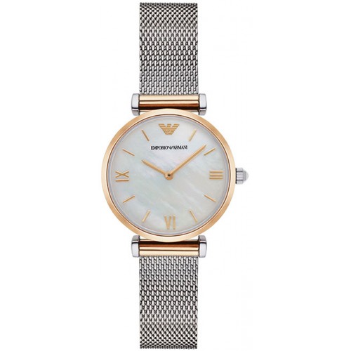фото Наручные часы женские emporio armani ar2068 серебристые