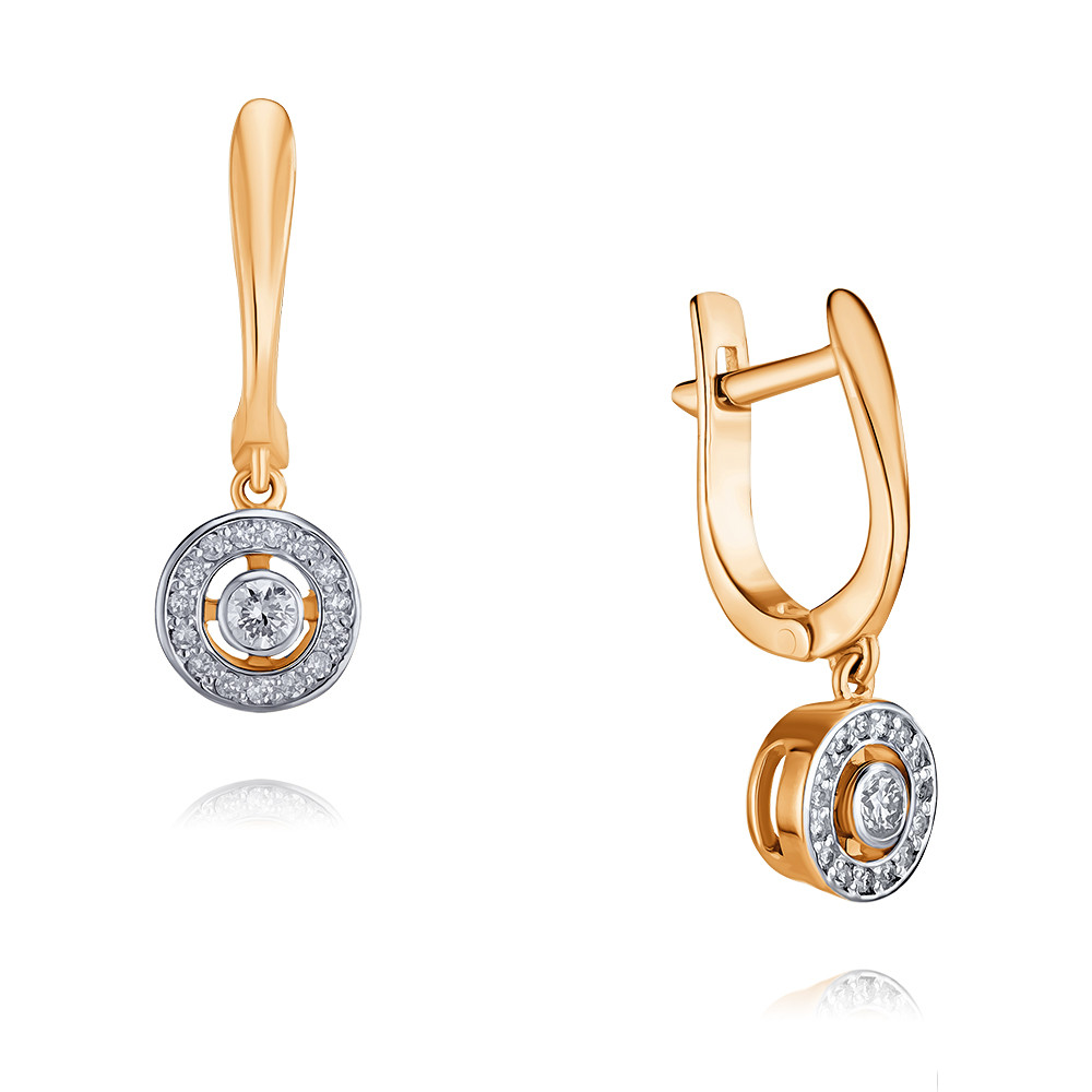 

Серьги из красного золота с бриллиантом ADAMAS 24037499/01-А50Д-41, 24037499/01-А50Д-41