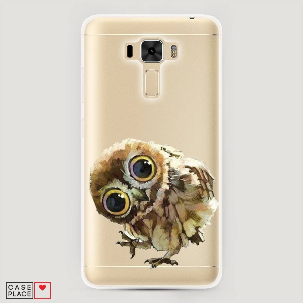 фото Чехол awog "любопытный совенок" для asus zenfone 3 laser zc551kl