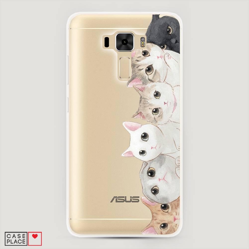 

Чехол Awog "Котики" для Asus Zenfone 3 Laser ZC551KL