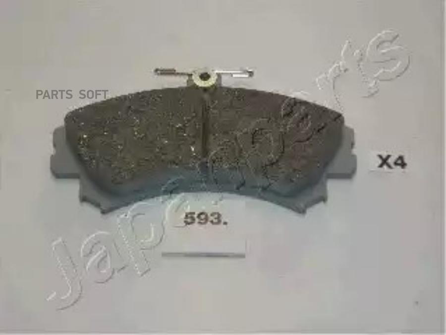 

Тормозные колодки Japanparts передние для Mitsubishi Carisma 98-05/Volvo S40 PA593AF