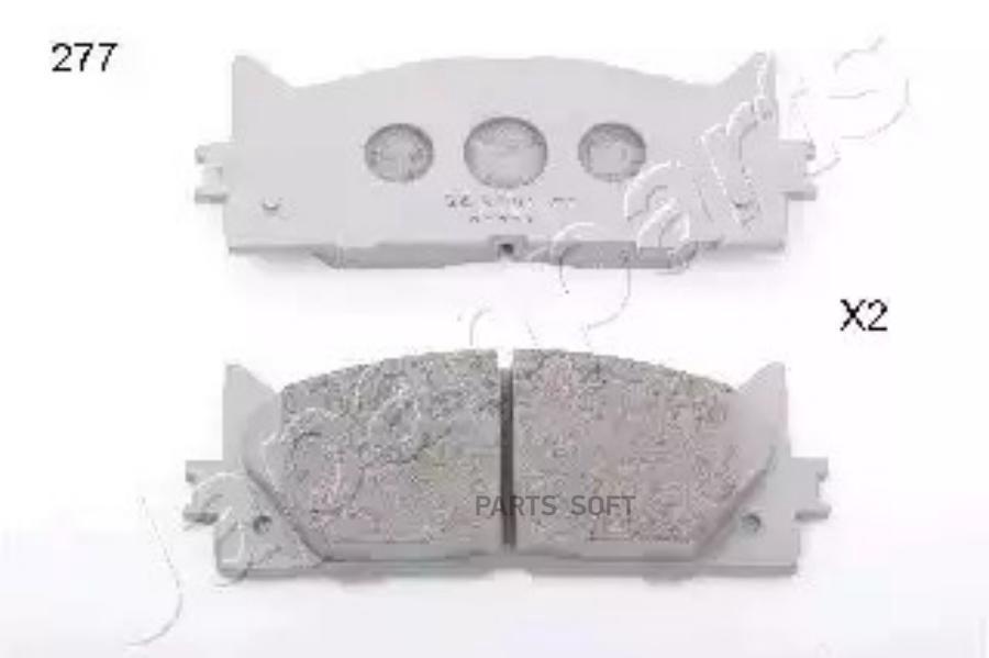 

Колодки тормозные toyota camry v40 06-/v50 11-/lexus es 240/350 06- передние