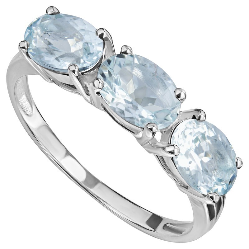 

Кольцо из серебра с аквамарином р.19 LAZURIT-ONLINE 847400, 847400