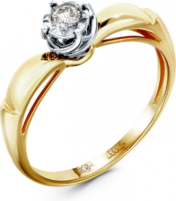 

Кольцо из желтого золота с бриллиантом р. 19 Klondike 01-01882-06-001-02-01, 01-01882-06-001-02-01