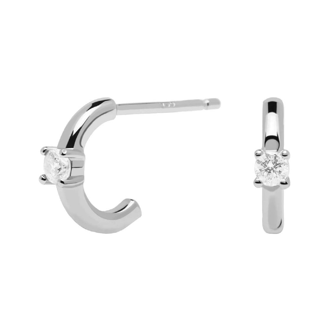 

Серьги из серебра PDPAOLA AR02-334-U, фианит, AR02-334-U