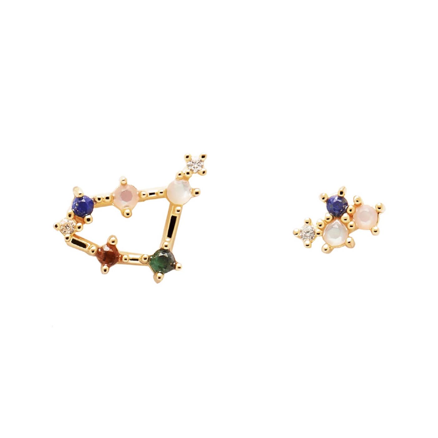 

Серьги из серебра PDPAOLA AR01-413-U, фианит, AR01-413-U
