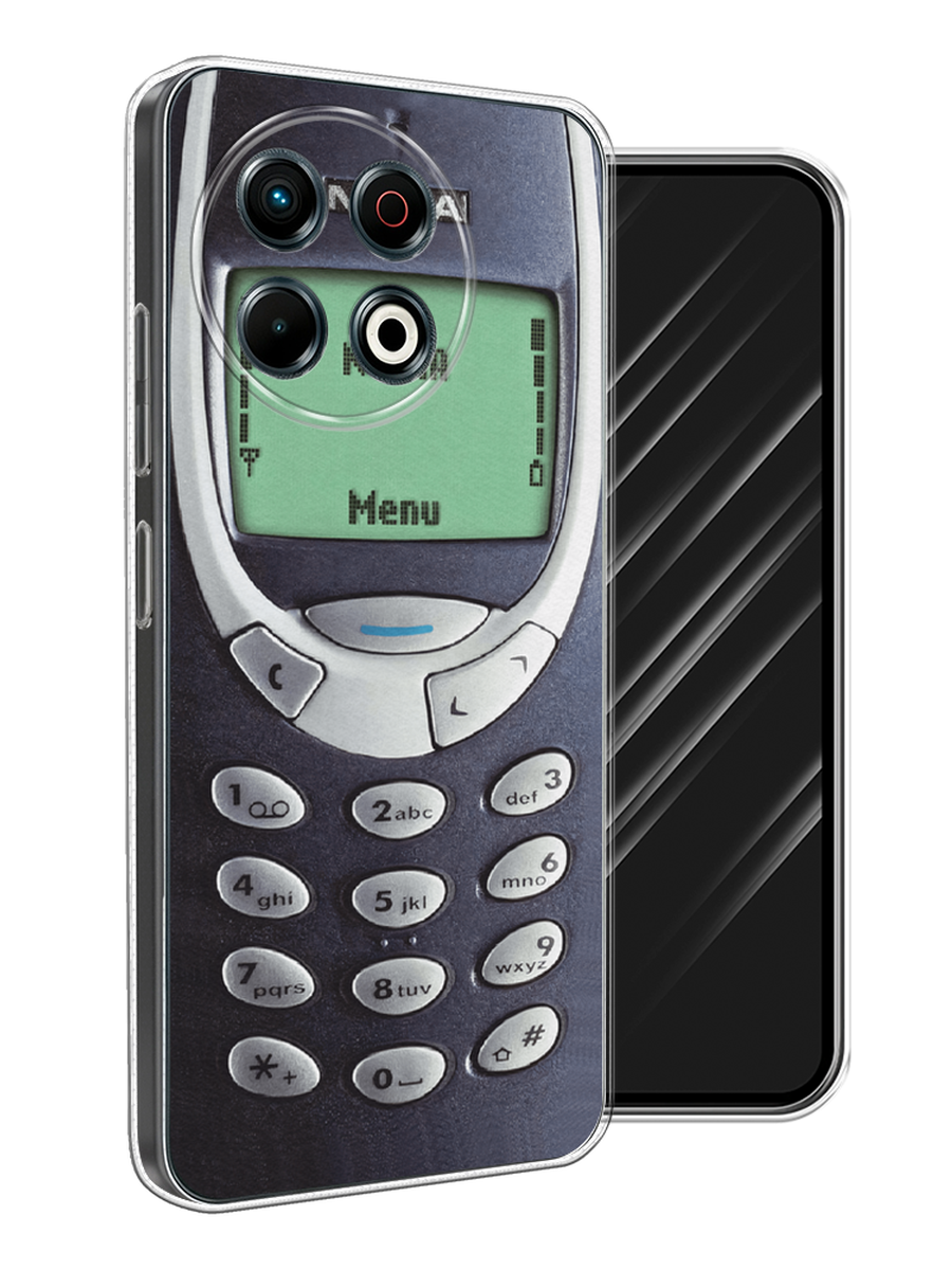

Чехол Awog на Tecno Spark 30 Pro "Нокия", Зеленый;серый;черный, 309850-1