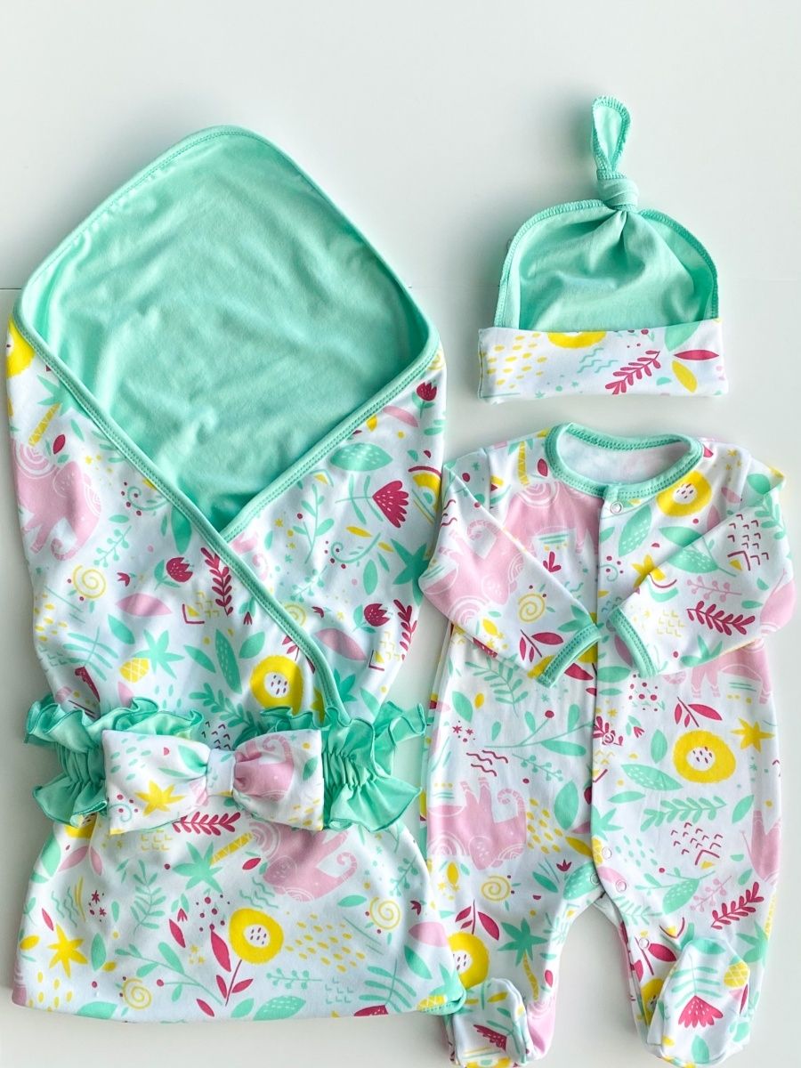 Комплект одежды СуперМаМкет слоники в цветах 50-56 RU