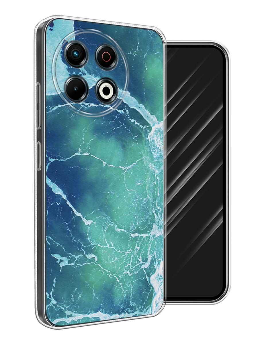 

Чехол Awog на Tecno Spark 30 Pro "Изумрудный океан", Бирюзовый;синий, 309850-1