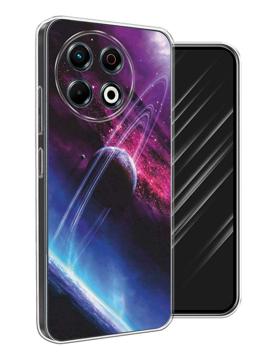 

Чехол Awog на Tecno Spark 30 Pro "Космос 17", Черный;фиолетовый, 309850-1