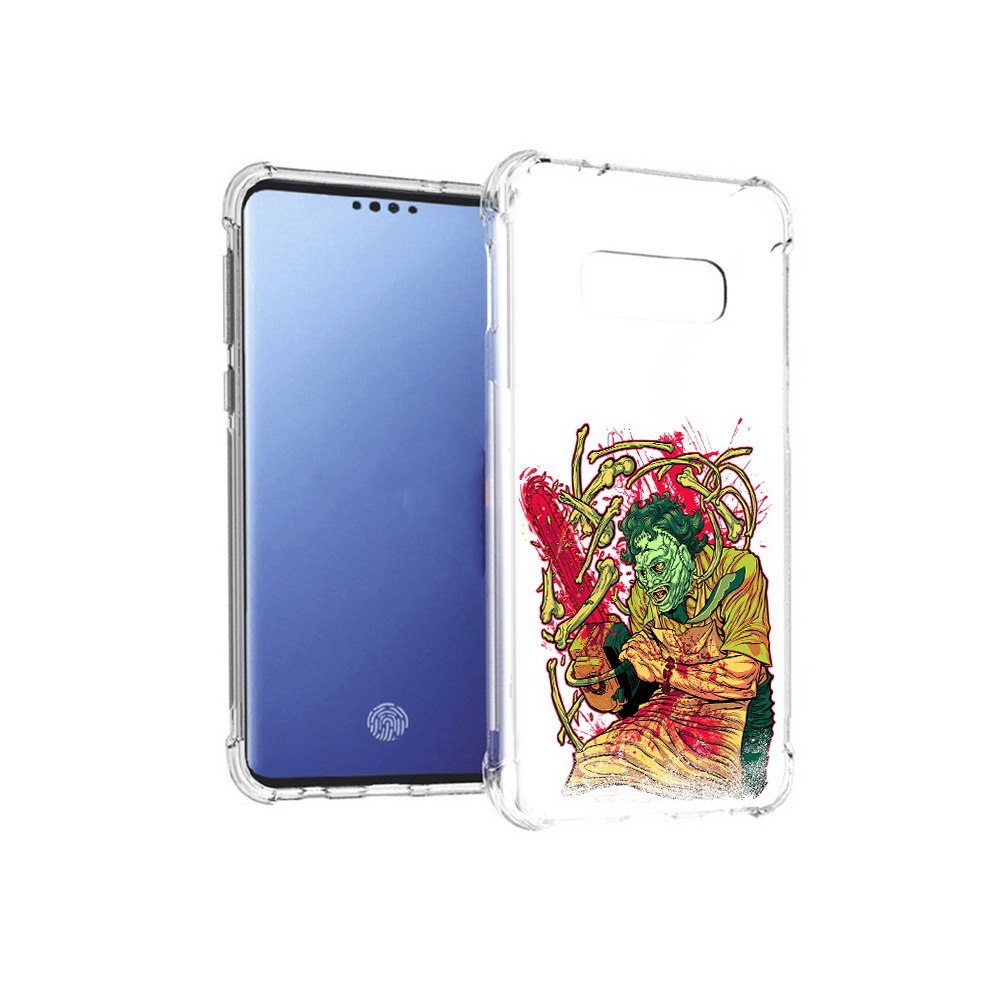 

Чехол MyPads Tocco для Samsung Galaxy S10E яркий мясник (PT145748.492.711), Прозрачный, Tocco