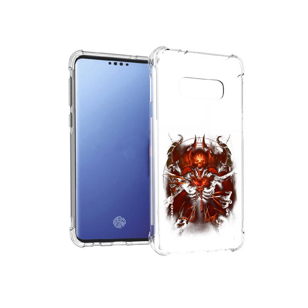 Чехол MyPads Tocco для Samsung Galaxy S10E яркий демон (PT145748.492.708)