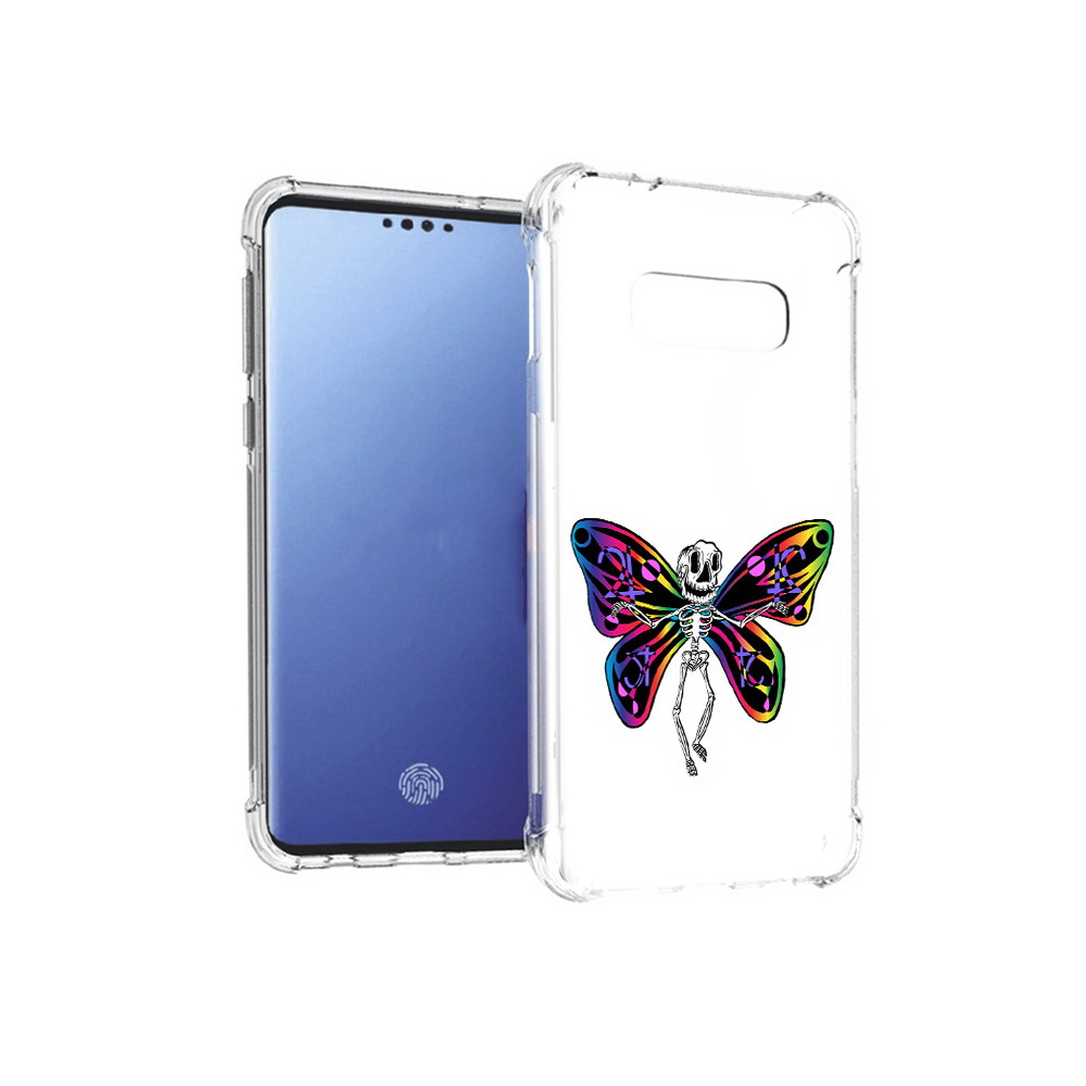 

Чехол MyPads Tocco для Samsung Galaxy S10E эффект бабочки (PT145748.492.701), Прозрачный, Tocco