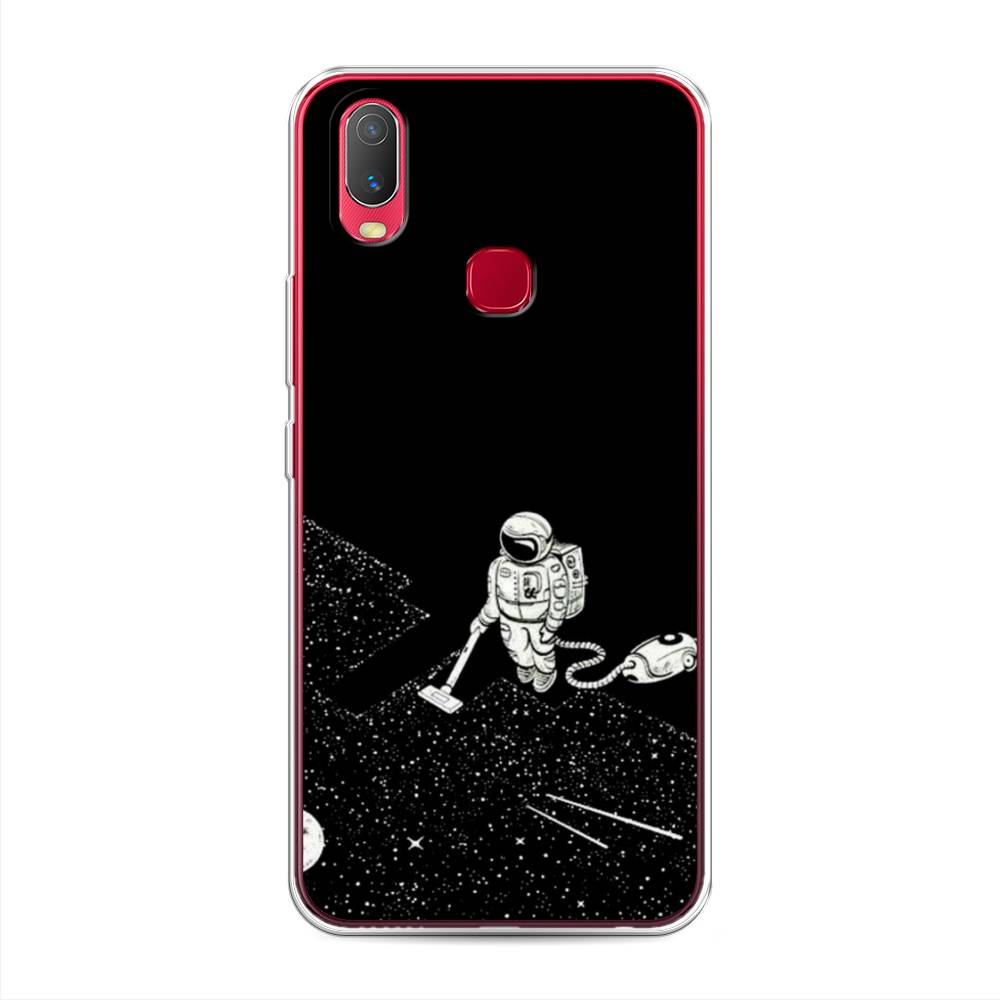 фото Чехол awog "космонавт с пылесосом" для vivo y11