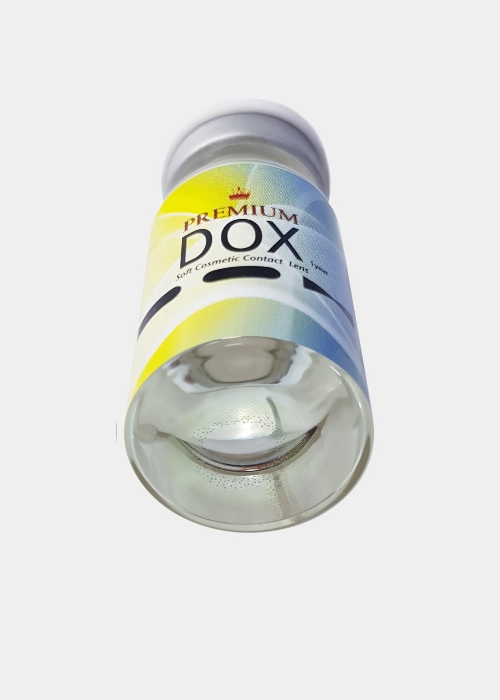 Цветные контактные линзы DOX Kiwi GREEN 0,00 BC 8,6 DIA 14,2, 1 линза