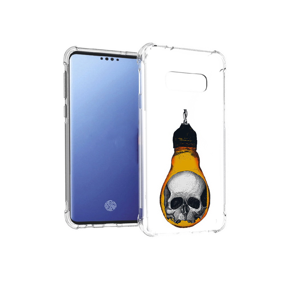 Чехол MyPads Tocco для Samsung Galaxy S10E череп в лампочке (PT145748.492.676)