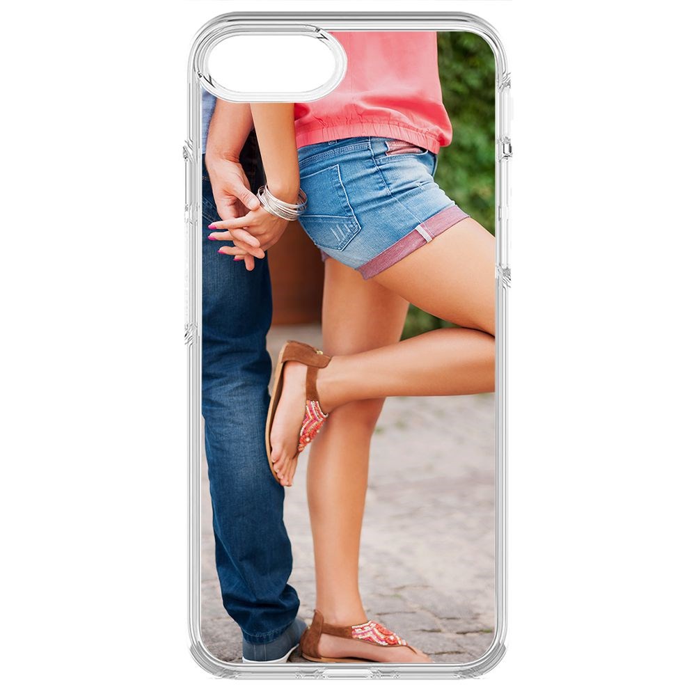 

Чехол-накладка Krutoff Clear Case Босоножки женские для iPhone 7