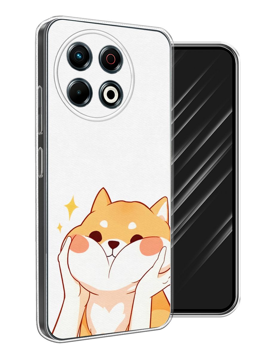 

Чехол Awog на Tecno Spark 30 Pro "Сладкий песик", Оранжевый, 309850-1