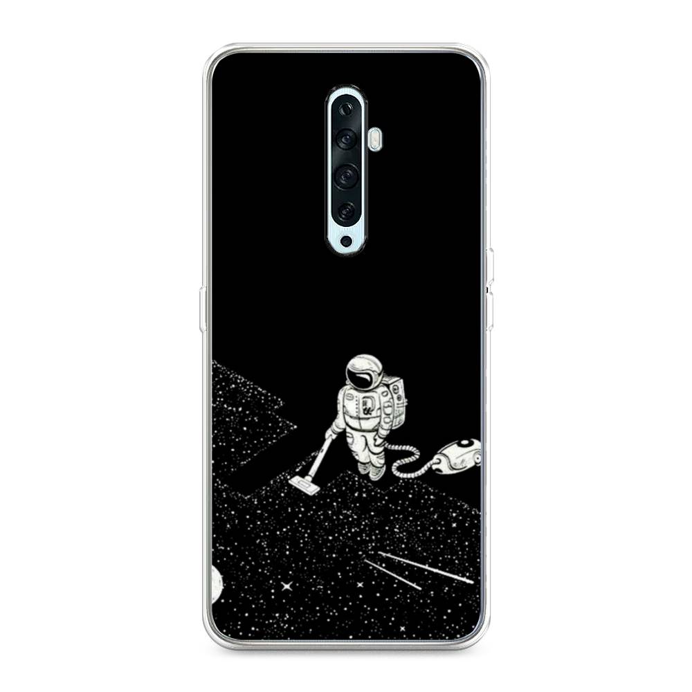 фото Чехол awog "космонавт с пылесосом" для oppo reno 2z
