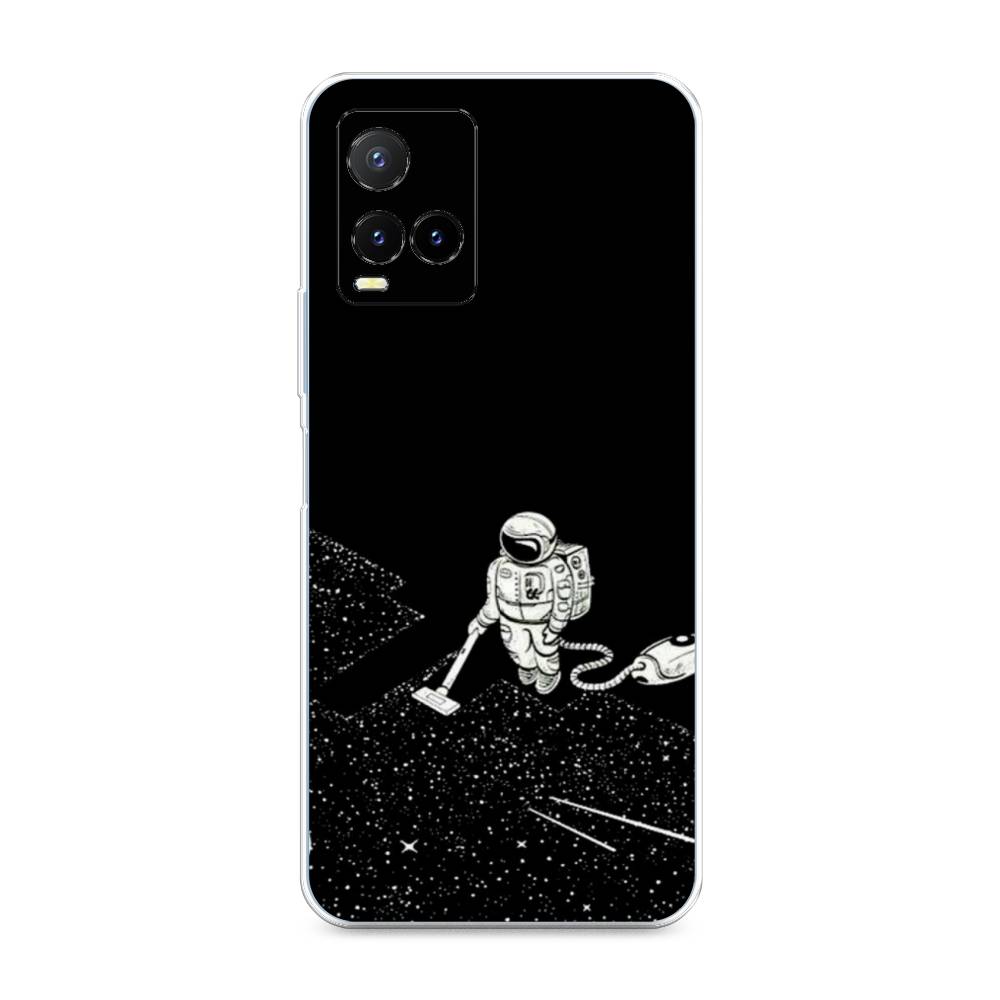 фото Чехол awog "космонавт с пылесосом" для vivo y33s