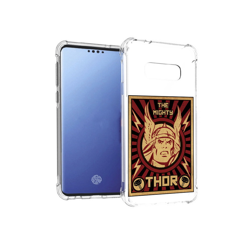 

Чехол MyPads Tocco для Samsung Galaxy S10E тор лицо (PT145748.492.646), Прозрачный, Tocco