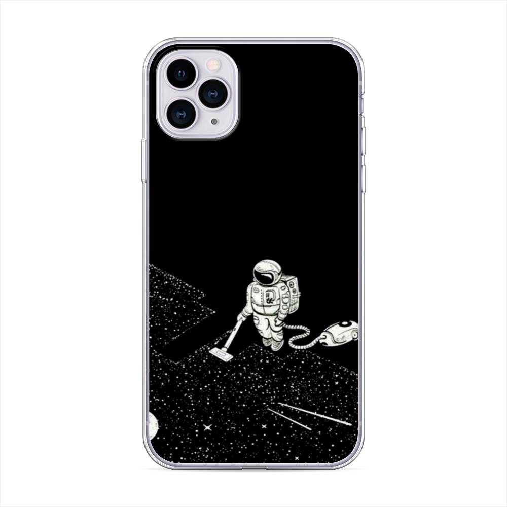 фото Чехол awog "космонавт с пылесосом" для apple iphone 11 pro