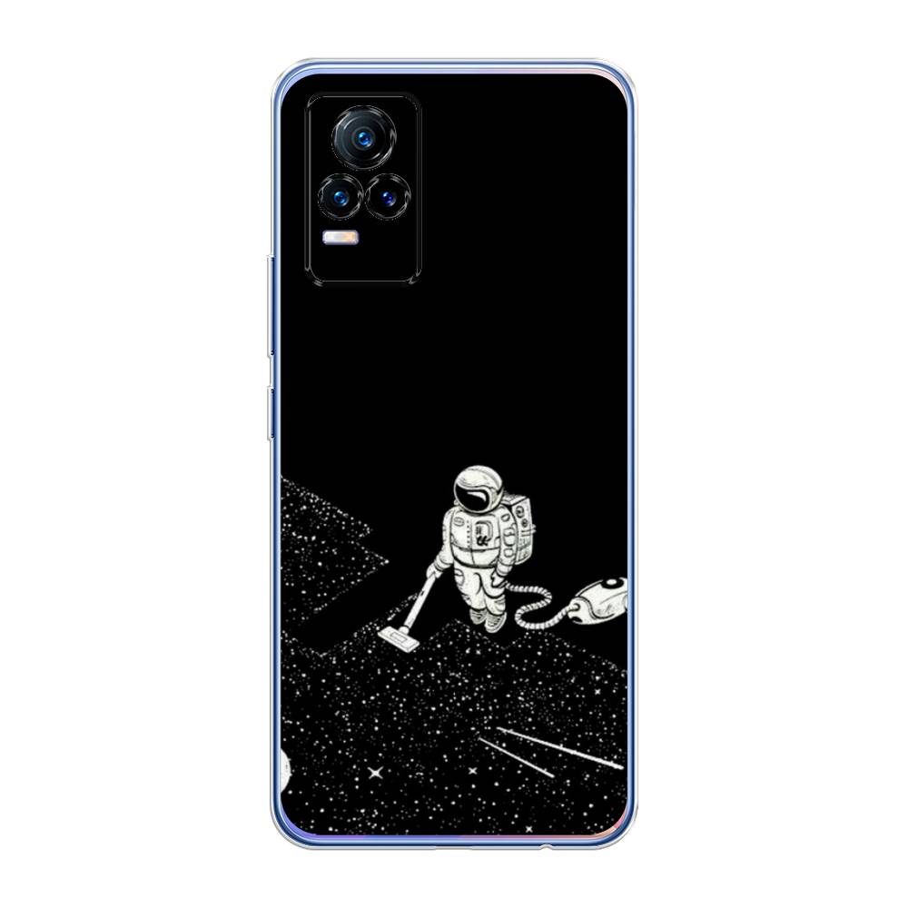 фото Чехол awog "космонавт с пылесосом" для vivo v21e