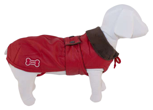 фото Жилет для собак ferribiella одежда харли, унисекс, красный, 27, длина спины 27 см