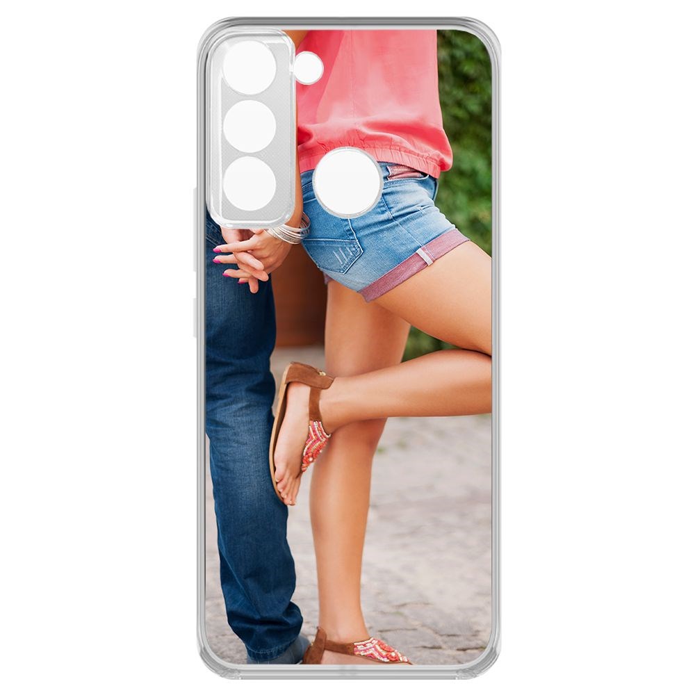 

Чехол-накладка Krutoff Clear Case Босоножки женские для Tecno POP 5 LTE, Прозрачный