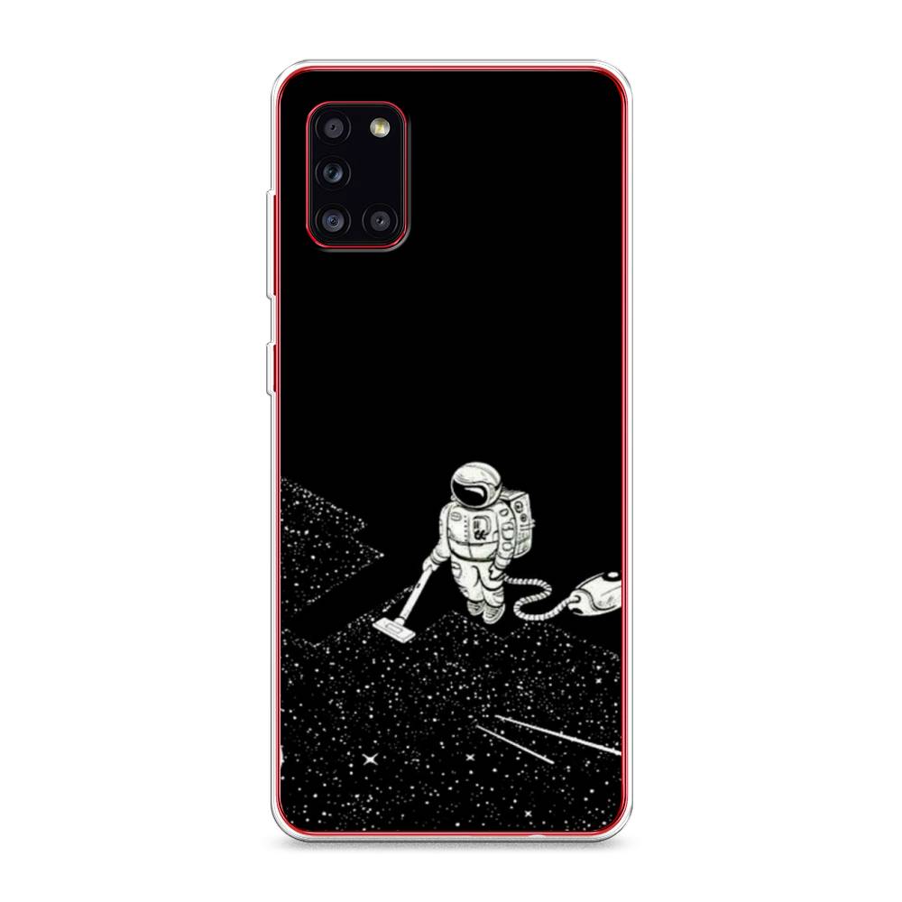 фото Чехол awog "космонавт с пылесосом" для samsung galaxy a31