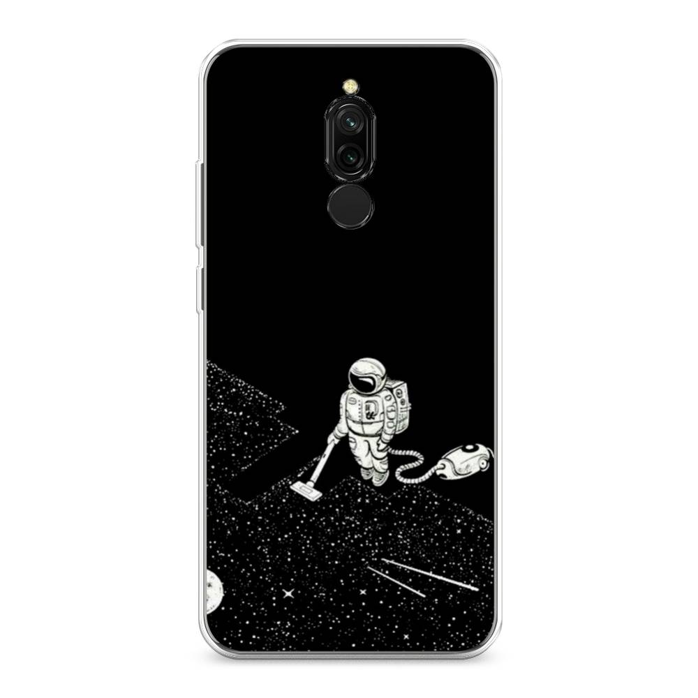 фото Чехол awog "космонавт с пылесосом" для xiaomi redmi 8