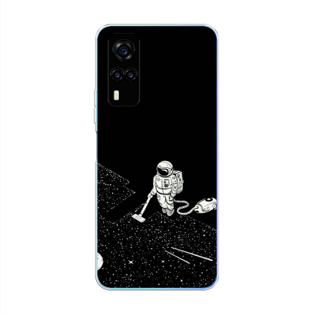 фото Чехол awog "космонавт с пылесосом" для vivo y31