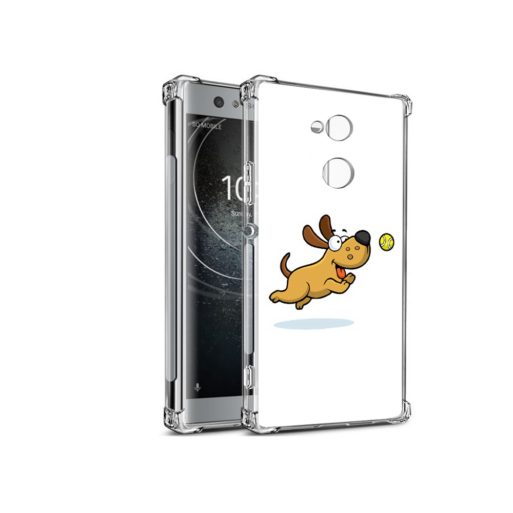 

Чехол MyPads Tocco для Sony Xperia XA2 пёсик (PT99627.238.563), Прозрачный, Tocco