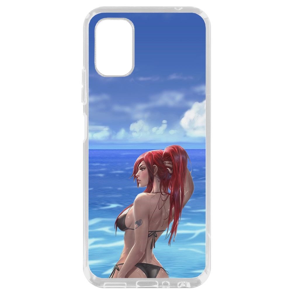 

Чехол-накладка Krutoff Clear Case Купальник женский для ZTE Blade V2020 Smart