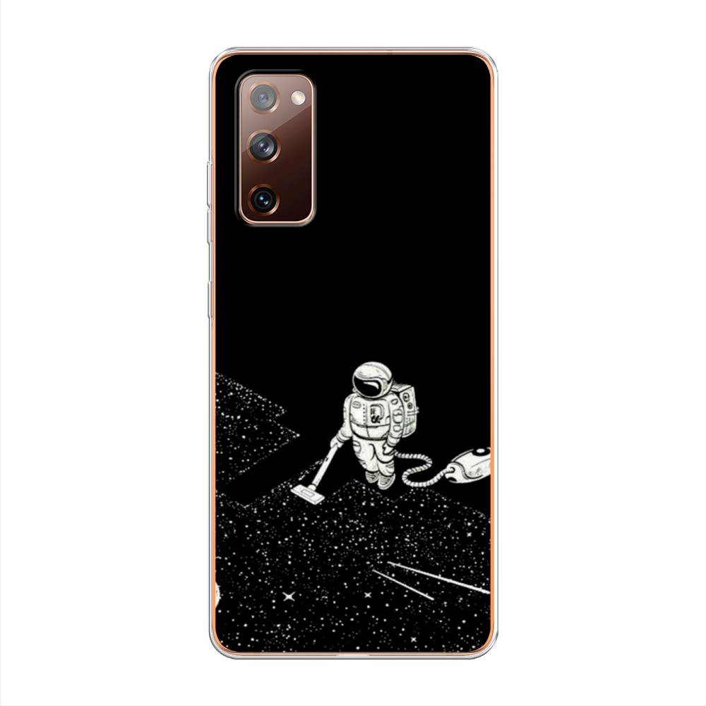 фото Чехол awog "космонавт с пылесосом" для samsung galaxy s20 fe