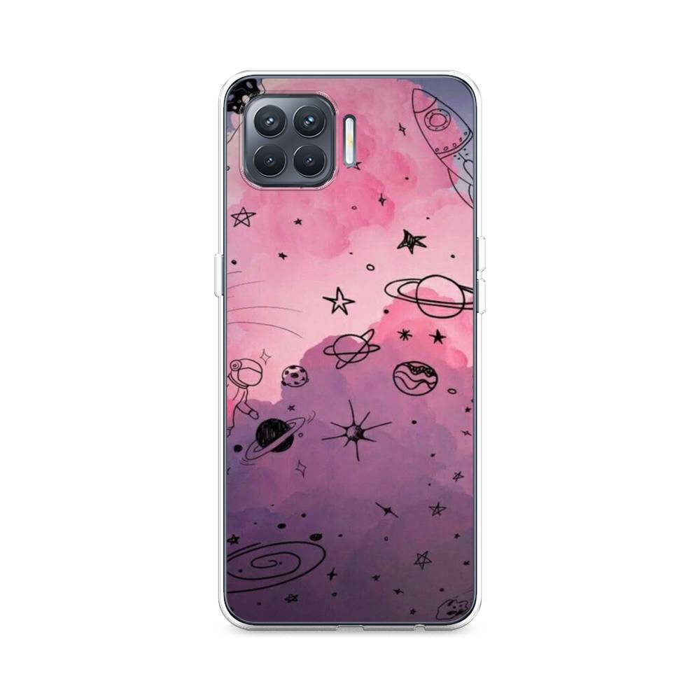 

Чехол Awog на Oppo Reno 4 Lite/A93 "Радуга планет 3", Разноцветный, 255350-4