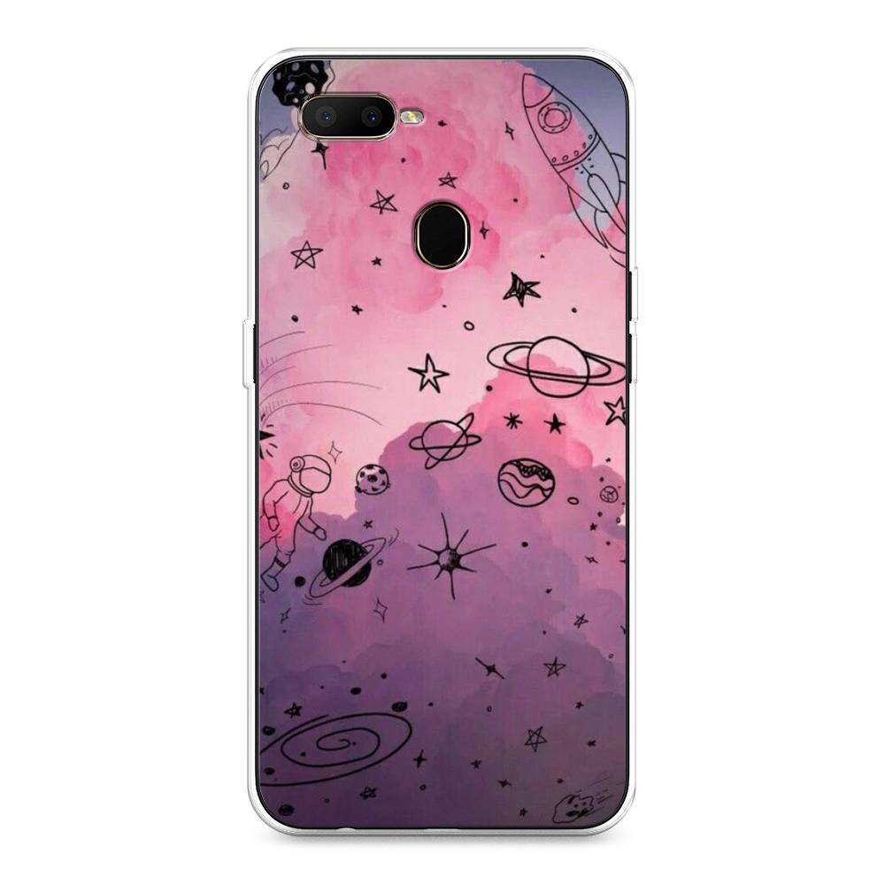 

Чехол Awog на Oppo A5s "Радуга планет 3", Разноцветный, 252350-4