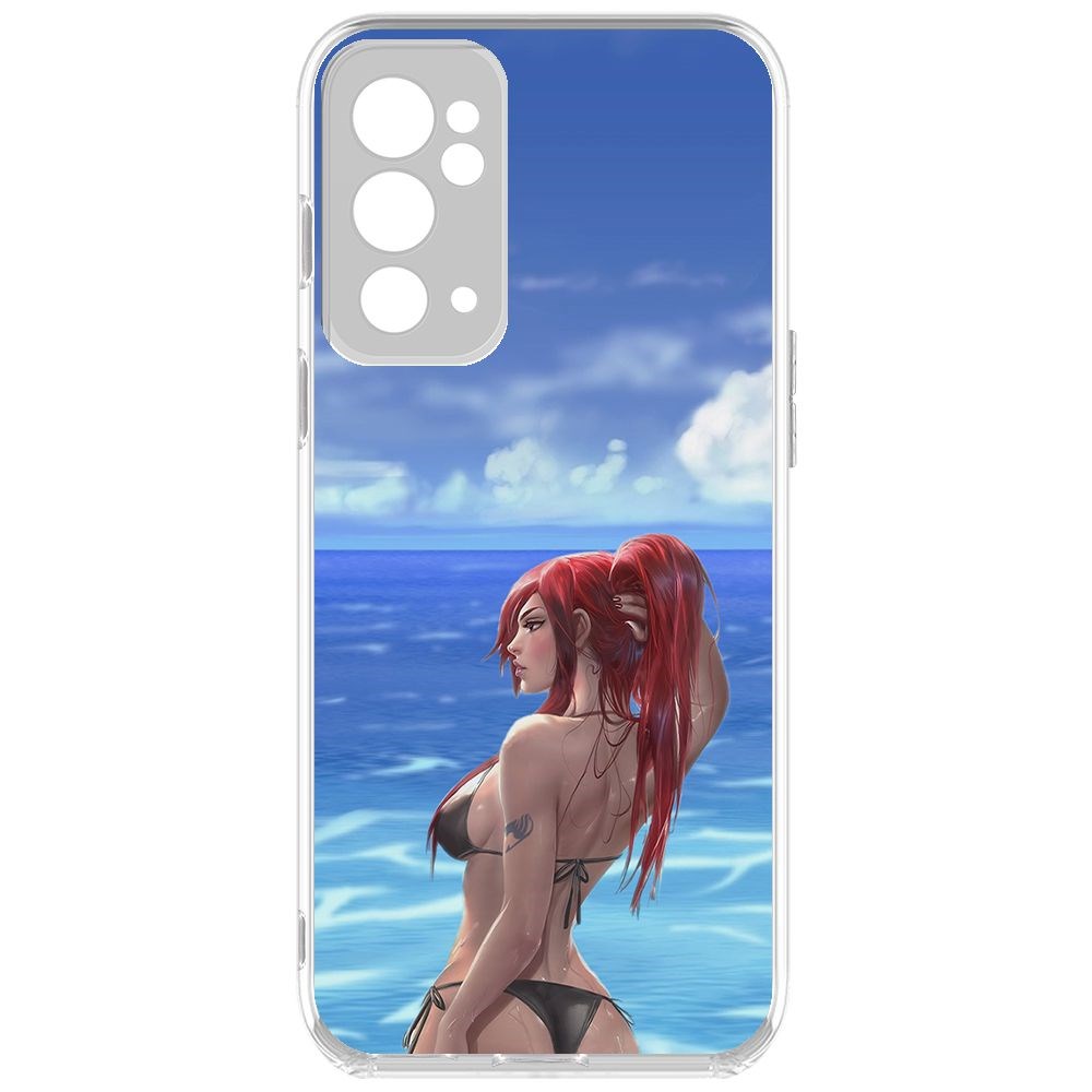 

Чехол-накладка Krutoff Clear Case Купальник женский для OnePlus 9RT, Прозрачный
