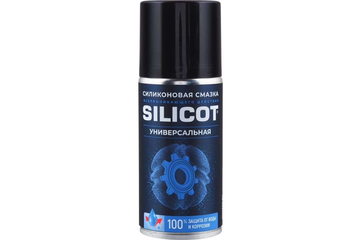 

Смазка универсальная Silicot Spray флакон-аэрозоль150 мл ВМПАВТО 2705