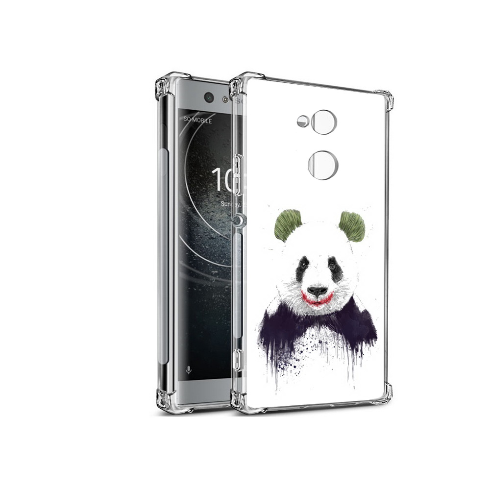 

Чехол MyPads Tocco для Sony Xperia XA2 панда джокер (PT99627.238.533), Прозрачный, Tocco