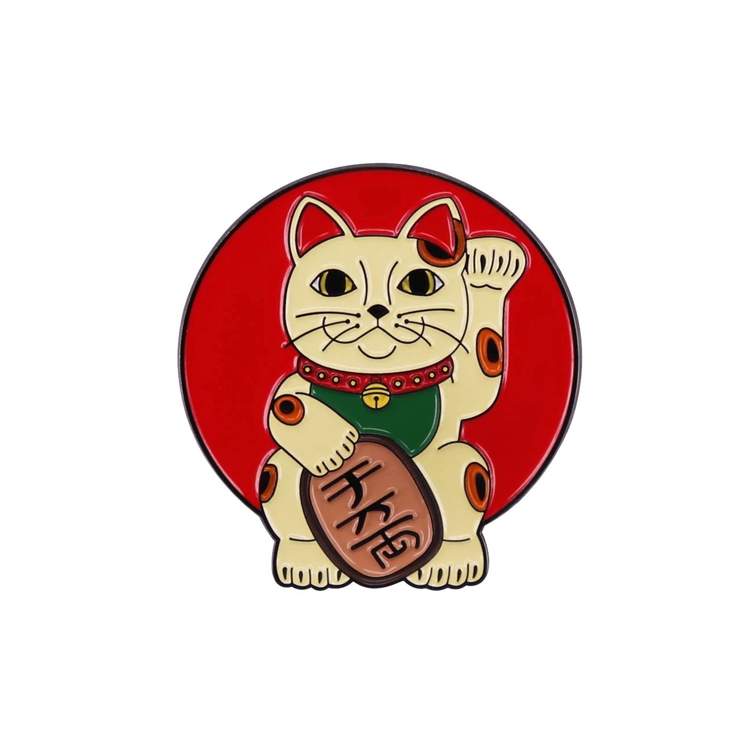 

Значок Кот - удача Манэки-нэко, gm97364