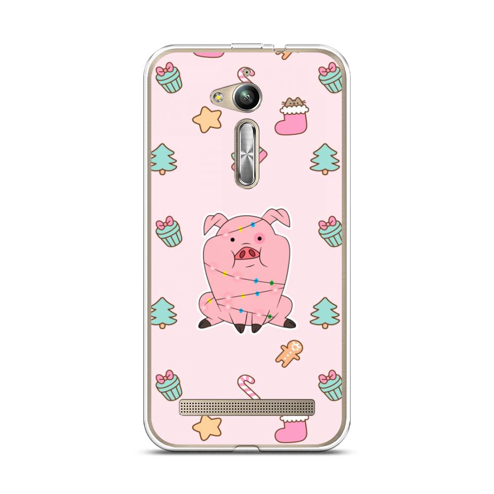 

Чехол Case Place 41750-5 для Asus ZenFone Go (ZB500KG) "Розовая свинка", 41750-5