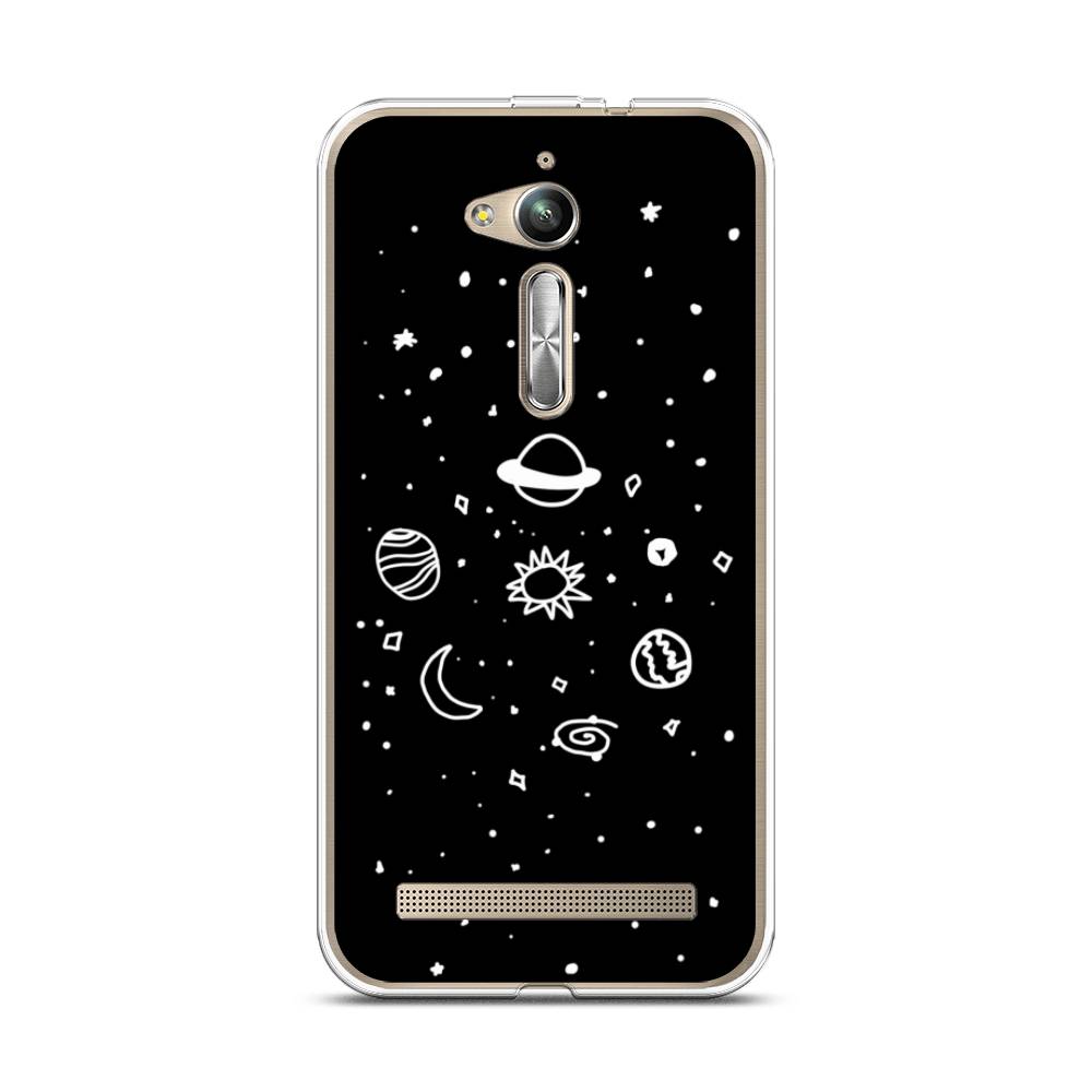 

Чехол Case Place 41750-2 для Asus ZenFone Go (ZB500KG) "Дудл солнечной системы", 41750-2