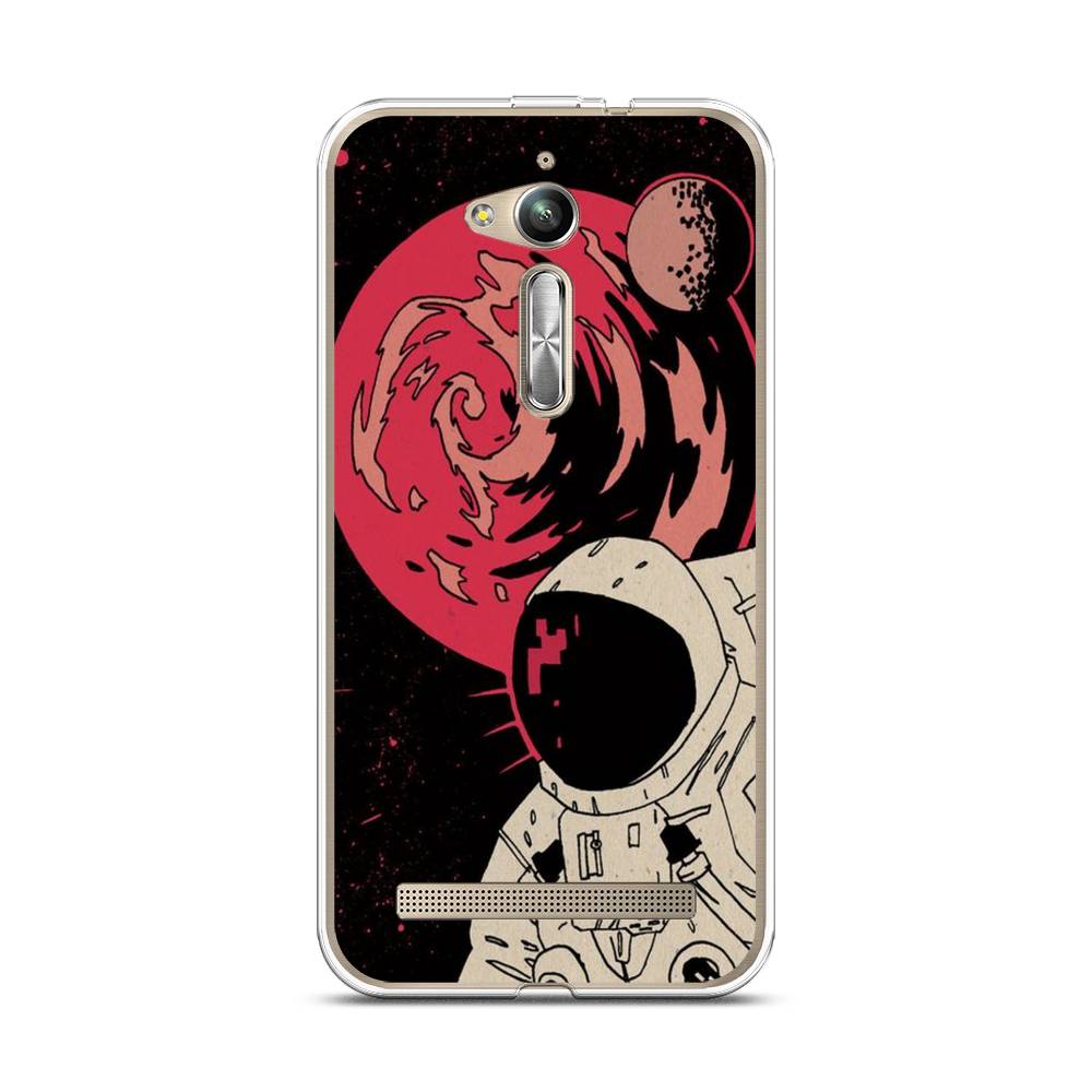 

Чехол Case Place 41750-2 для Asus ZenFone Go (ZB500KG) "Космонавт возле Марса", 41750-2