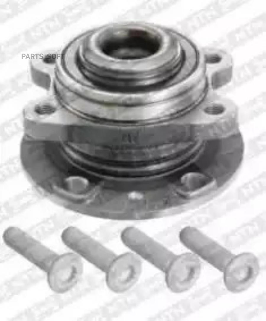 

R157.42_=VKBA6548 [4F0598611B] !к-т подшипника ступицы задней в сборе со ступицей Audi 04>