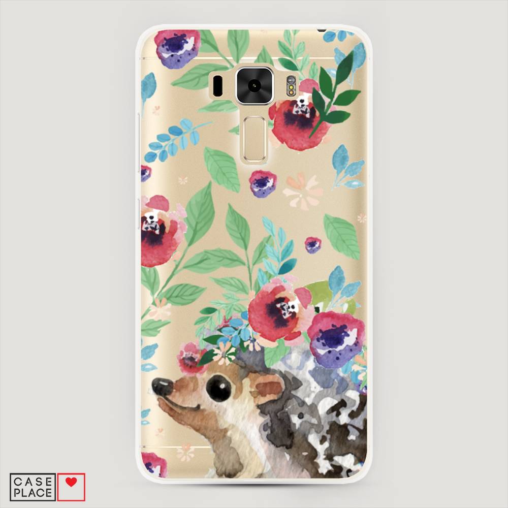

Чехол Awog "Ежик в цветах акварель" для Asus Zenfone 3 Laser ZC551KL, 40850-2