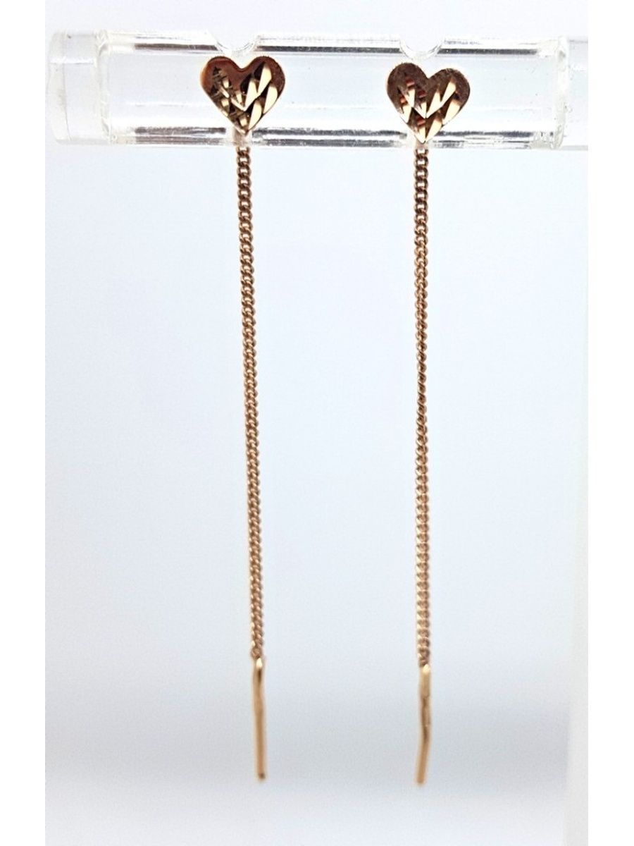 

Серьги продевки из золота TEO MAORI 7201001657, 7201001657